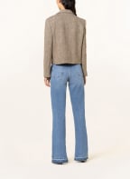 ba&sh Cropped-Blazer BLANCHE , Farbe: CREME/ HELLBRAUN (Bild 1)