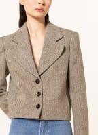 ba&sh Cropped-Blazer BLANCHE , Farbe: CREME/ HELLBRAUN (Bild 1)