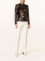 TED BAKER Longsleeve LOVATO mit Pailletten, Farbe: DUNKELBRAUN (Bild 1)