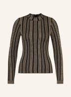 REISS Pullover SKYE mit Glitzergarn, Farbe: SCHWARZ/ GOLD (Bild 1)