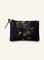WOUF Kosmetiktasche PARADISE SMALL, Farbe: SCHWARZ/ GRÜN/ DUNKELBLAU (Bild 1)
