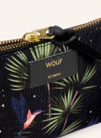 WOUF Kosmetiktasche PARADISE SMALL, Farbe: SCHWARZ/ GRÜN/ DUNKELBLAU (Bild 1)