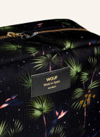 WOUF Kosmetiktasche PARADISE LARGE, Farbe: SCHWARZ/ GRÜN/ DUNKELBLAU (Bild 1)