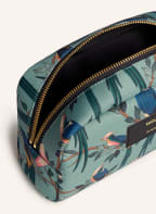WOUF Kosmetiktasche SUZANNE BIG, Farbe: MINT/ GRÜN/ DUNKELBLAU (Bild 1)