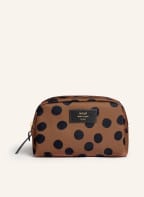 WOUF Kosmetiktasche DOTS BIG, Farbe: BRAUN/ SCHWARZ (Bild 1)