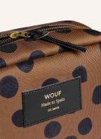 WOUF Kosmetiktasche DOTS BIG, Farbe: BRAUN/ SCHWARZ (Bild 1)