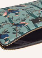 WOUF Laptop-Hülle SUZANNE, Farbe: MINT/ BRAUN/ GRÜN (Bild 1)