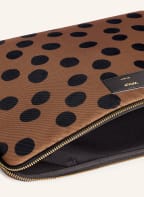 WOUF Laptop-Hülle DOTS, Farbe: BRAUN/ SCHWARZ (Bild 1)