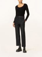 OPUS Straight Jeans MILA, Farbe: 7420 deep black (Bild 1)