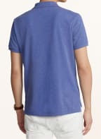 POLO RALPH LAUREN Piqué polo shirt custom slim fit , Color: BLUE (Image 1)