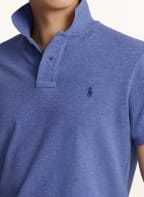 POLO RALPH LAUREN Piqué polo shirt custom slim fit , Color: BLUE (Image 1)