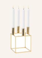 by Lassen Kerzenhalter KUBUS, Farbe: GOLD (Bild 1)