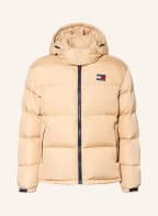 TOMMY JEANS Daunenjacke ALASKA mit abnehmbarer Kapuze, Farbe: BEIGE (Bild 1)