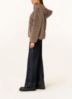 LUISA CERANO Faux fur jacket, Color: BEIGE (Image 1)