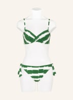 MARYAN MEHLHORN Underwired bikini top RADIANCE, Color: WHITE/ GREEN (Image 1)