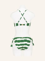 MARYAN MEHLHORN Underwired bikini top RADIANCE, Color: WHITE/ GREEN (Image 1)