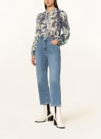 GUESS Blouse JOSETTE, Color: LIGHT GREEN/ BLUE (Image 1)