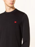 HUGO Pullover SAN CASSIUS, Farbe: SCHWARZ (Bild 1)