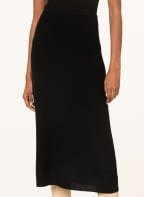 360CASHMERE Knit skirt ASHTON in cashmere, Color: BLACK (Image 1)
