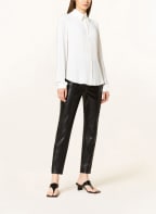 PATRIZIA PEPE Hemdbluse, Farbe: WEISS (Bild 1)
