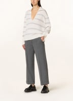 (THE MERCER) N.Y. Cashmere-Pullover , Farbe: ECRU/ HELLGRAU (Bild 1)