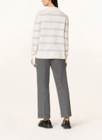 (THE MERCER) N.Y. Cashmere-Pullover , Farbe: ECRU/ HELLGRAU (Bild 1)