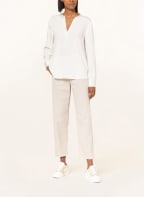 (THE MERCER) N.Y. Seidentunika, Farbe: WEISS (Bild 1)