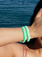 sorbet island Armband PEACE & LOVE, Farbe: TÜRKIS (Bild 1)