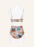 MARYAN MEHLHORN High waist bikini bottoms LIBERTINE, Color: WHITE/ BLUE/ RED (Image 1)
