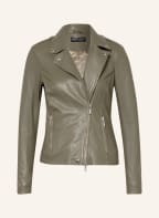REPEAT Lederjacke, Farbe: KHAKI (Bild 1)