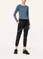 VENICE BEACH 7/8-Fitnesshose MARIEL, Farbe: SCHWARZ/ BLAU (Bild 1)
