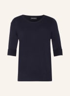 REPEAT Pullover mit 3/4-Arm, Farbe: DUNKELBLAU (Bild 1)