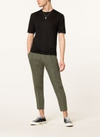 DRYKORN T-Shirt RAPHAEL aus Leinen, Farbe: SCHWARZ (Bild 1)
