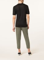 DRYKORN T-Shirt RAPHAEL aus Leinen, Farbe: SCHWARZ (Bild 1)