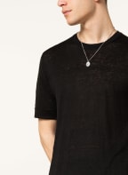 DRYKORN T-Shirt RAPHAEL aus Leinen, Farbe: SCHWARZ (Bild 1)