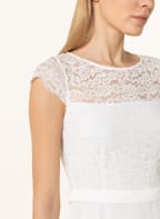 VM VERA MONT Kleid mit Lochspitze, Farbe: WEISS (Bild 1)