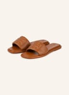TORY BURCH Pantoletten, Farbe: COGNAC (Bild 1)