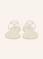 TORY BURCH Flip Flops MINI MILLER, Color: WHITE (Image 1)