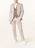 DIGEL Anzughose FRANCO Extra Slim Fit mit Leinen, Farbe: BEIGE (Bild 1)