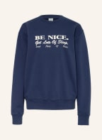 SPORTY & RICH Sweatshirt , Farbe: DUNKELBLAU/ CREME (Bild 1)