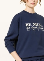 SPORTY & RICH Sweatshirt , Farbe: DUNKELBLAU/ CREME (Bild 1)