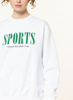 SPORTY & RICH Sweatshirt , Farbe: WEISS/ GRÜN (Bild 1)