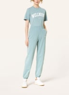 SPORTY & RICH Sweatpants, Farbe: HELLBLAU/ WEISS (Bild 1)