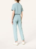 SPORTY & RICH Sweatpants, Farbe: HELLBLAU/ WEISS (Bild 1)