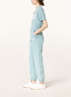 SPORTY & RICH Sweatpants, Farbe: HELLBLAU/ WEISS (Bild 1)
