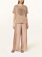 MOS MOSH T-Shirt LEAH HOLY mit Schmucksteinbesatz, Farbe: BEIGE (Bild 1)