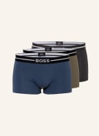 BOSS 3er-Pack Boxershorts, Farbe: BLAU/ SCHWARZ/ OLIV (Bild 1)