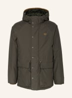 FRED PERRY Parka, Farbe: DUNKELGRÜN (Bild 1)