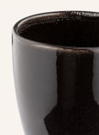 BROSTE COPENHAGEN Set of 4 mugs NORDIC COAL, Color: DARK GRAY (Image 1)