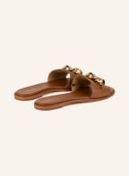 MICHAEL KORS Pantoletten SCARLETT, Farbe: 230 LUGGAGE (Bild 1)